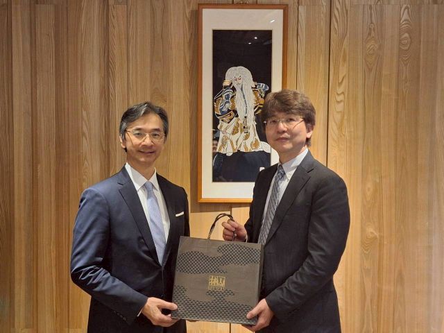 2025年12月18日 本會黃理事長接待經團連綜合政策研究所吉村事務局長代表團